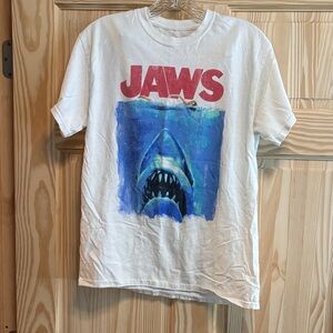 Jaws Graphic Short Sleeve Tee - White